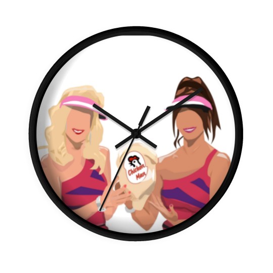 Discover SNL Super Showcase Maya Rudolph and Kristen Wiig Wall Clocks