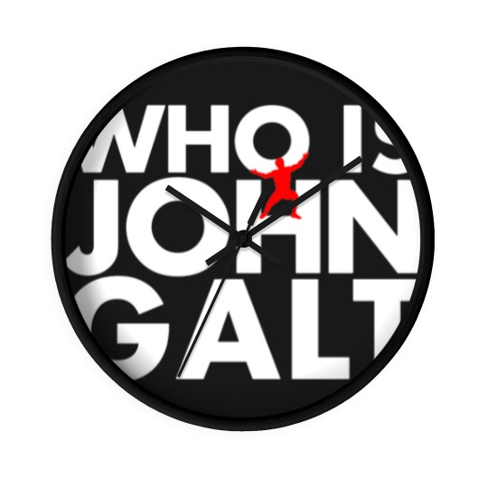Discover Who is John Galt Wall Clocks