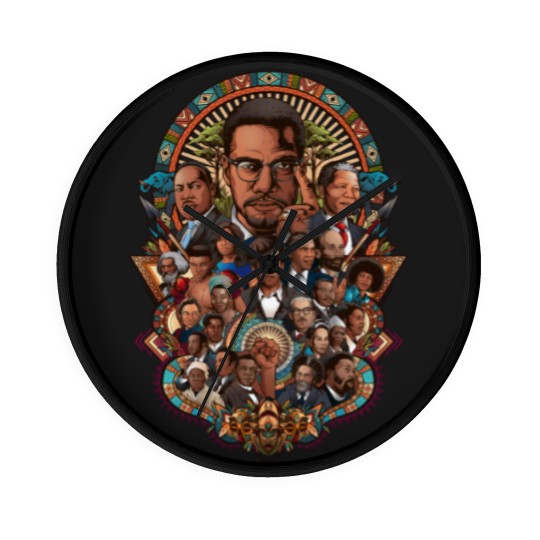 Discover Black History Month Wall Clocks, Black History Wall Clocks