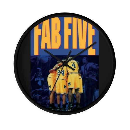 Discover The Fab Five - Fab Five - Wall Clocks