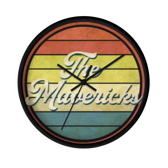 Discover vintage vibes the mavericks - Mavericks - Wall Clocks