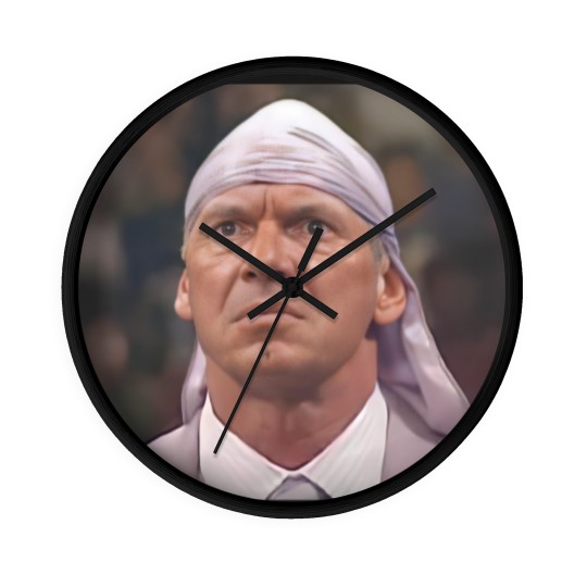 Discover Vince Mcmahon Durag Wrestling Fan Wall Clocks