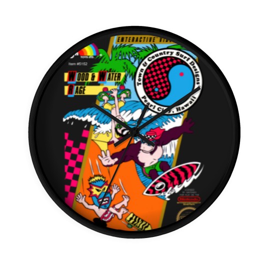 Discover T C Town and Country Surf Designs Vintage Replica Wall Clocks