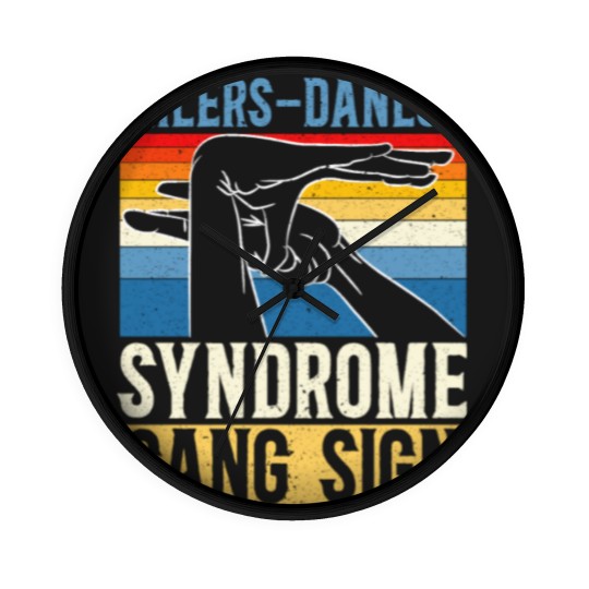 Discover Ehlers-Danlos Syndrome Gang Sign EDS HSD Wall Clocks
