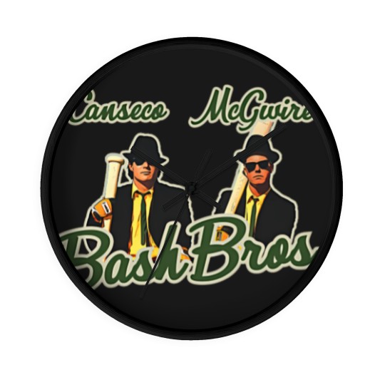 Discover Bash Brothers teas Wall Clocks