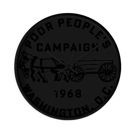 Discover Poor People's Campaign Wall Clocks