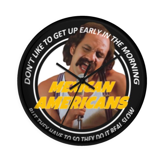 Discover Discover Cool Cheech and Chong Mexican Americans Song Wall Clocks Wall Clocks