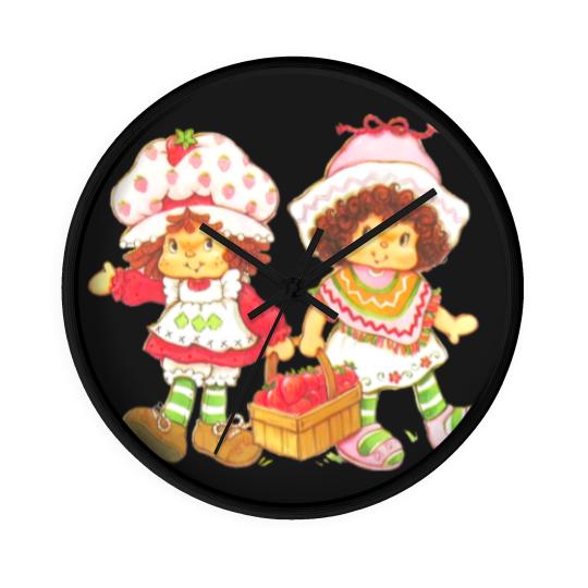 Discover Strawberry Shortcake & Cafe Ole Wall Clocks, Have A Berry Nice Day Wall Clocks, Cartoon Nostalgia Wall Clocks, Love Strawberry Kid Wall Clocks