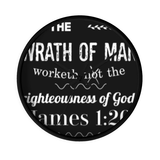 Discover For the wrath of man... Wall Clocks