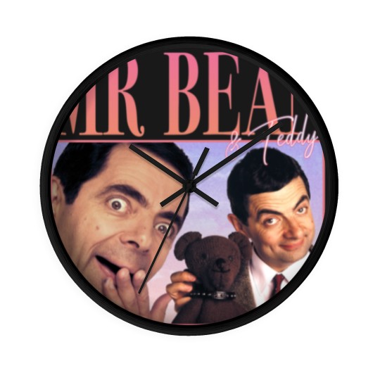Discover 90_S Retro style Mr Bean Wall Clocks
