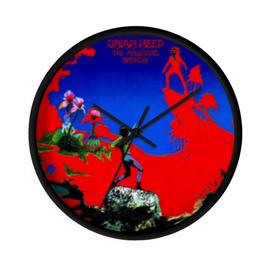 Discover My Favorite People Uriah Rock Band Heep Gifts For Fan Wall Clocks