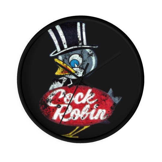 Discover Cock Robin Wall Clocks
