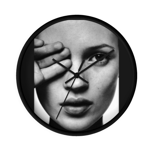 Discover Kate Moss Portrait Wall Clocks