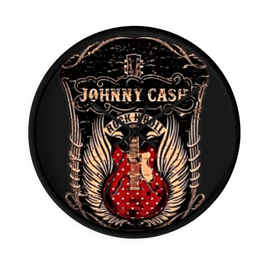 Discover Johnny Cash Wall Clocks. Johnny Cash Mugshot