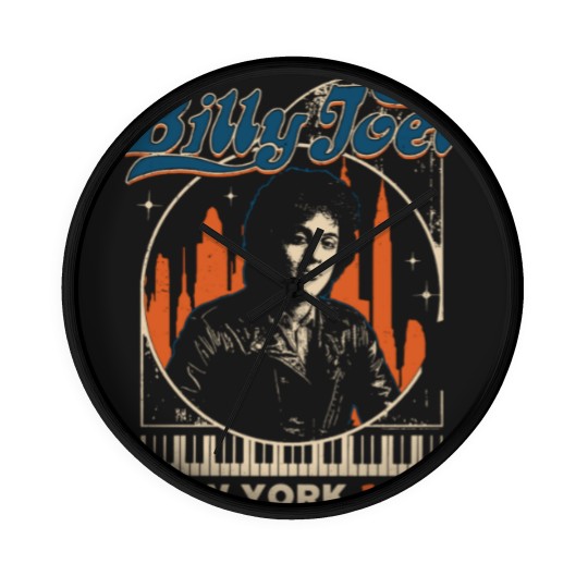Discover Vintage Billy Joel 1973 New York State Wall Clocks