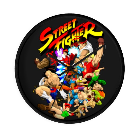 Discover SF Mens Wall Clocks, Street Fighter, Arcade Wall Clocks, Cool Wall Clocks, Gaming Wall Clocks