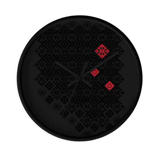 Discover Ukrainian Embroidery Wall Clocks