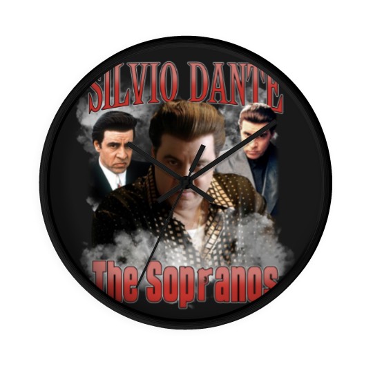 Discover Silvio Dante Wall Clocks ,The Sopranos Homage Wall Clocks