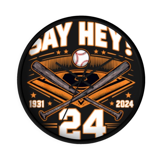 Discover Willie-Mays - Willie Mays - Wall Clocks