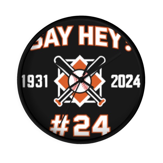 Discover Willie-Mays - Willie Mays - Wall Clocks