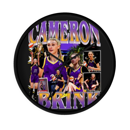Discover Cameron Brinks Los Angeles Women's Basketball Wall Clocks