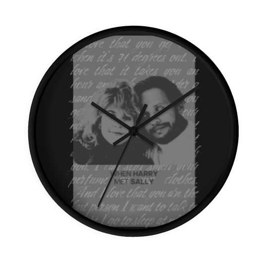 Discover When Harry Met Sally Movie Wall Clocks
