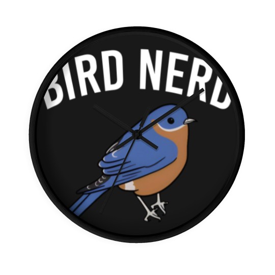 Discover Birds Nerd Funny Birds Birding Birdwatching Birds Wall Clocks