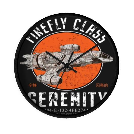 Discover firefly class serenity Wall Clocks