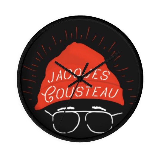 Discover Jacques Cousteau Wall Clocks