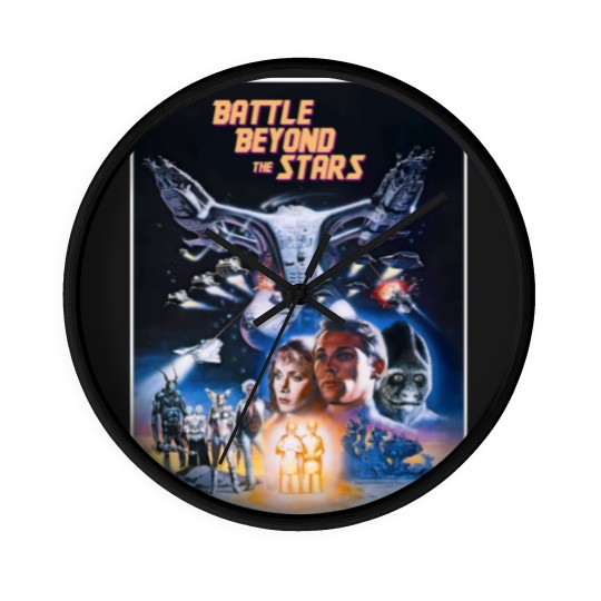 Discover Battle Beyond The Stars Wall Clocks