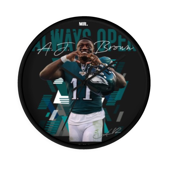 Discover AJ Brown Wall Clocks