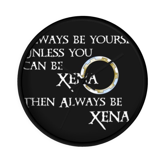 Discover Be Xena Fitted Be Xena Fitted Be Xena Fitted Wall Clocks