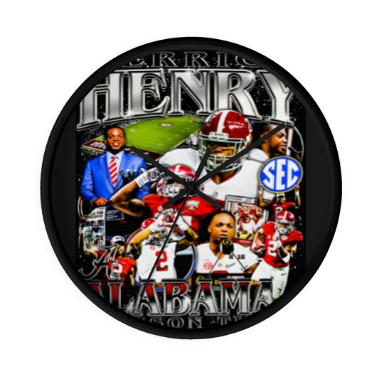 Discover Derrick Henry Unisex Softstyle Wall Clocks