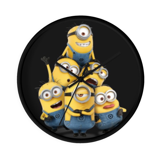 Discover Minions Despicable Me Minions Adult Wall Clocks Yellow NEW