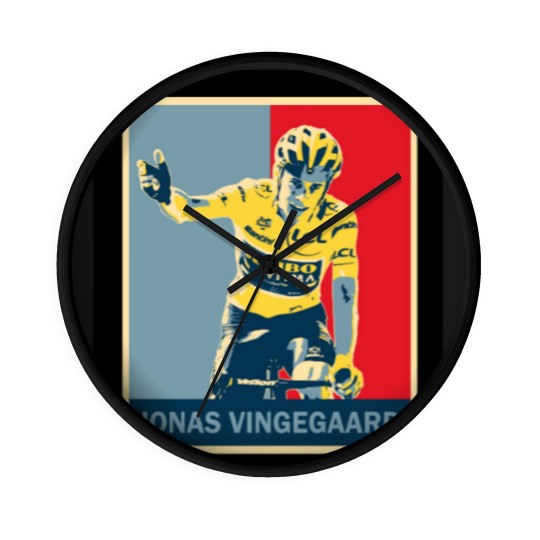Discover jonas vingegaard Wall Clocks