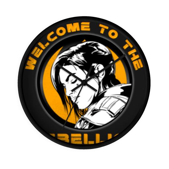 Discover Gina Carano - Welcome to the Rebellion Wall Clocks