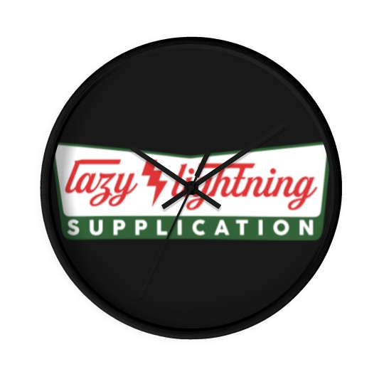 Discover lazy lightning crispy creme Wall Clocks