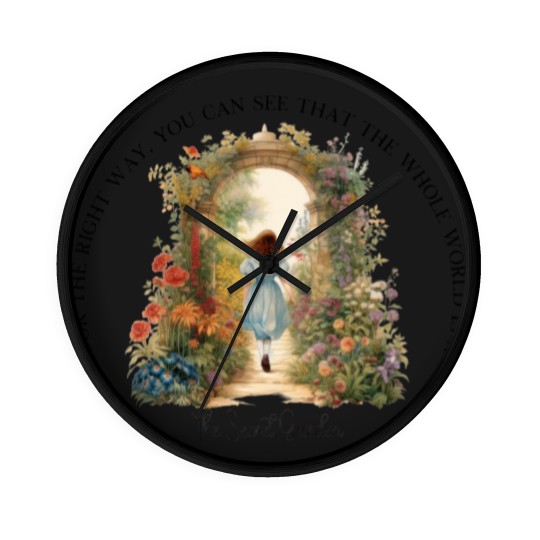 Discover The Secret Garden Art Wall Clocks