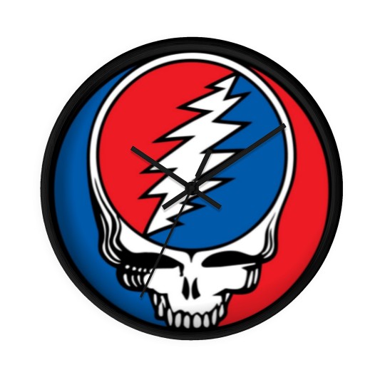 Discover Grateful Steal Your Face Wall Clocks