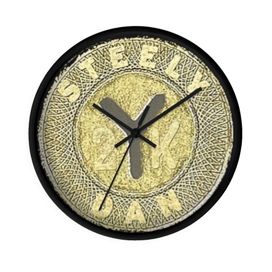 Discover Vintage Steely Dan Y2K Tour Wall Clocks