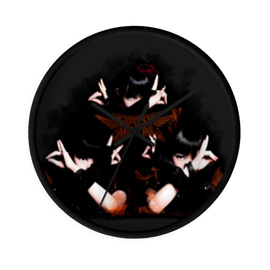 Discover Babymetal Wall Clocks, Babymetal Wall Clocks, Babymetal J-Pop Wall Clocks, Japanese J-pop Wall Clocks