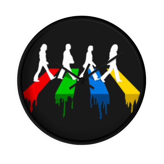 Discover Abbey Road CMYK Street Walk Wall Clocks