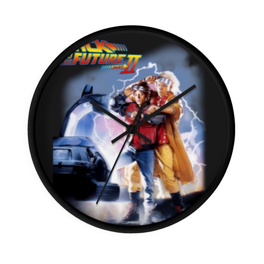 Discover Back to the Future Part II Wall Clocks, Men's Women's Sizes