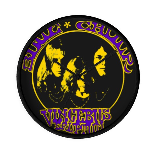 Discover Blue Cheer Cream Band Wall Clocks