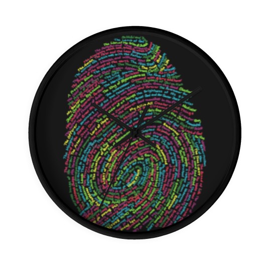 Discover Fingerprint Of God Names And Descriptions Of Jesus Wall Clocks
