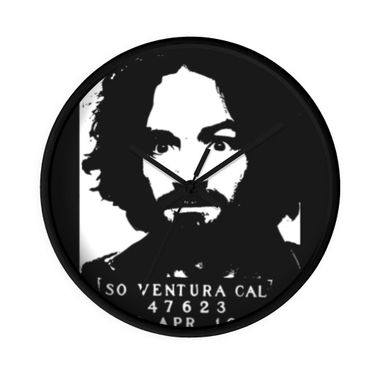 Discover Charles Manson Wall Clocks