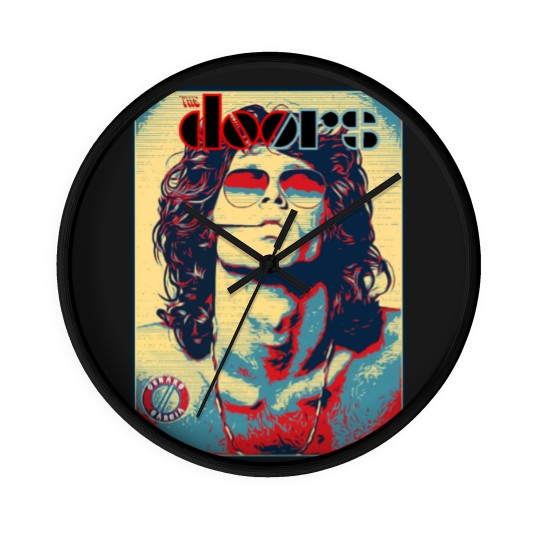 Discover The Doors Jim Morrison American Poet Rock Music Wall Clocks