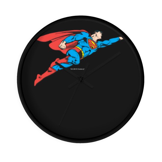 Discover Superman Flying Right Wall Clocks