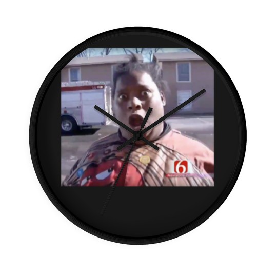 Discover Not Today (The Building Is on Firee) ft. Michelle Dobyne Wall Clocks