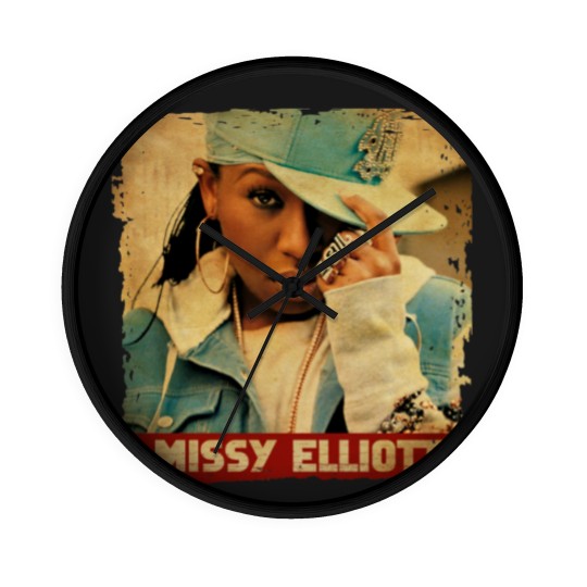 Discover Retro Style  Missy Elliot Wall Clocks